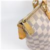 Image 7 : Louis Vuitton Damier Azur Canvas Leather Saleya PM Tote Bag