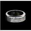 Image 1 : 1.60 ctw Diamond Ring - 14KT White Gold