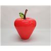 Image 1 : Large Red Apple by Seattle Glassblowing Studio