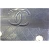 Image 8 : Chanel Vintage Black Lambskin Leather Trapezio CC Medium Flap Bag