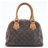 Image 2 : Louis Vuitton Brown Monogram Canvas Leather Manhattan PM Bag