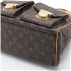 Image 3 : Louis Vuitton Brown Monogram Canvas Leather Manhattan PM Bag