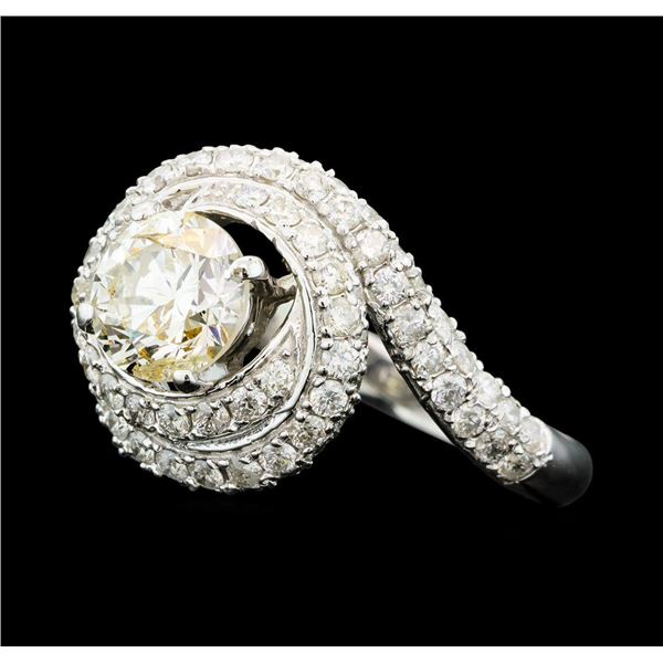 14KT White Gold 2.24 ctw Diamond Ring