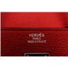 Image 8 : Hermes Bougenvillea Clemence Taurillon Leather Birkin 35 cm Handbag