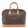 Image 1 : Louis Vuitton Brown Monogram Canvas Leather Alma PM Handbag