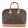 Image 2 : Louis Vuitton Brown Monogram Canvas Leather Alma PM Handbag