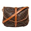 Image 1 : Louis Vuitton Brown Saumur 35cm Crossbody Bag
