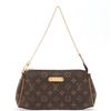 Image 1 : Louis Vuitton Brown Monogram Canvas Leather Eva Pochette Shoulder Bag