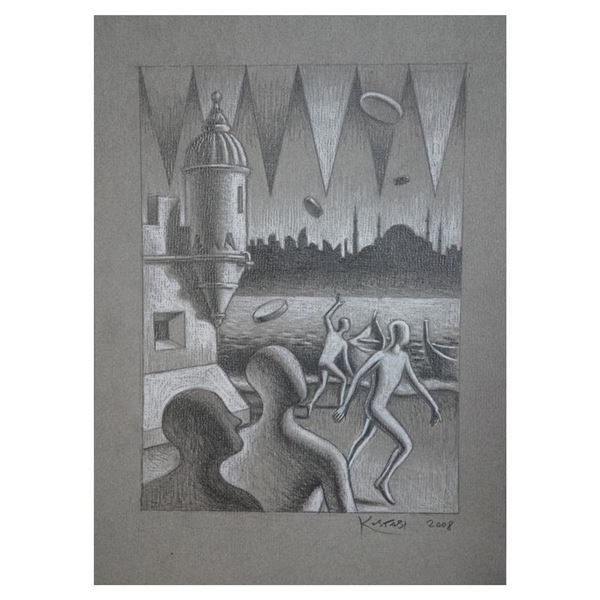 Strategy of Time by Kostabi Original