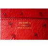 Image 6 : Hermes Red Leather Ostrich GHW Birkin 35cm Satchel Bag