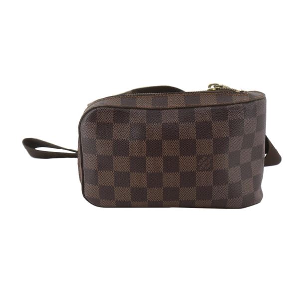 Louis Vuitton Damier Ebene Canvas Leather Geronimos Waist Bag