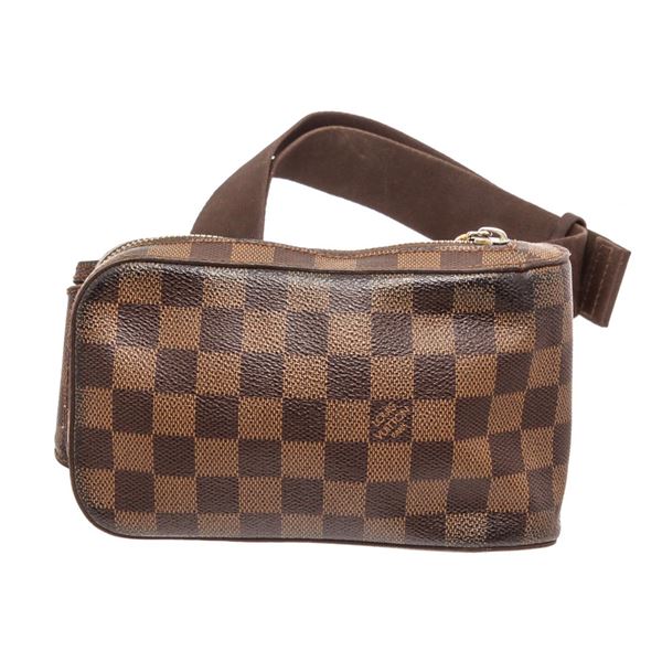 Louis Vuitton Brown Damier Ebene Geronimos Waist Bag