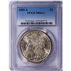 Image 1 : 1881-S $1 American Silver Eagle Dollar Coin PCGS MS64+