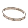 Image 4 : Cartier White Gold Love Bracelet Size 16
