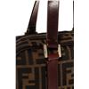 Image 5 : Fendi Brown Zucca Canvas Leather Handbag