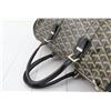 Image 4 : Goyard Black Chevron Coated Canvas Croix Jules ay Satchel Bag