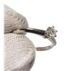 Image 6 : Tiffany  Co. Silver Diamond Solitaire Ring