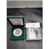 Image 1 : 2002 CANADIAN HOLOGRAPHIC ANNIVERSARY LOON $5 SILVER COIN