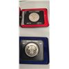 Image 2 : FOUR UNCIRCULATED 1970-1973 CANADIAN $1 COINS