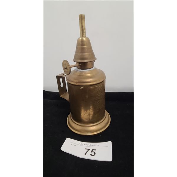 1880'S BRASS OLYMPE-LAMPE