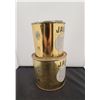 Image 2 : TWO VINTAGE EMPRESS JAM CANS