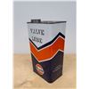 Image 2 : VINTAGE GULF VALVE BLUE 1 GALLON CAN