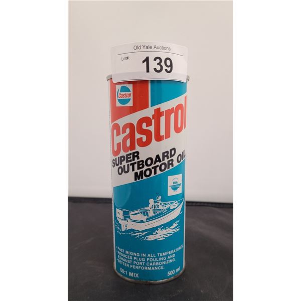 VINTAGE CASTROL SUPER OUTBOARE MOTOR OIL