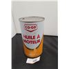 Image 2 : VINTAGE CO-OP MOTOR OIL QUART