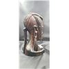 Image 2 : BEAUTIFUL CARVED EBONY WOOD AFRICAN HEAD BUST