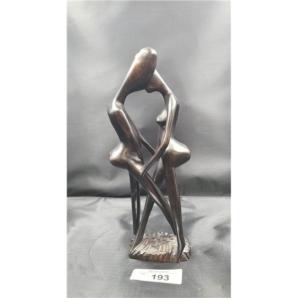 MAN & WOMAN NUDE CARVING