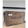 Image 1 : 1957 DAIRYLAND WOOD MILK CRATE