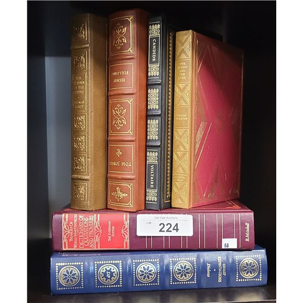 SIX HARD COVER BOOKS