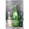 Image 2 : THREE VINTAGE POP BOTTLES