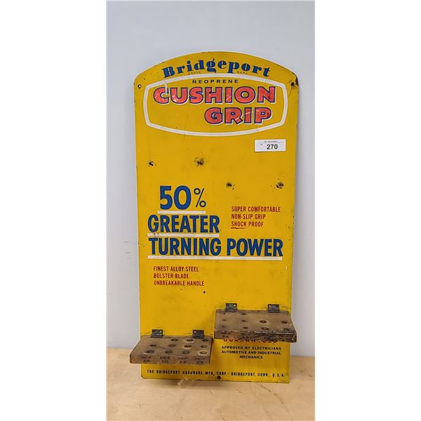 VINTAGE BRIDGEPORT SCREWDRIVER DISPLAY