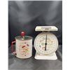 Image 1 : VINTAGE AMERICAN FAMILY SCALE & TRIPLE SIFTER