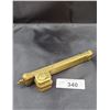 Image 1 : VICTORIAN BRASS INKWELL WITH PEN HOLDER