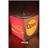 Image 2 : VINTAGE COCA-COLA LIGHT UP OPEN SIGN-WORKING