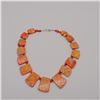 Image 1 : Quail Ridge Orange Impression Jasper Necklace