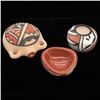 Image 1 : 3 Pieces of Miniature Native American Pottery