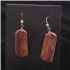 Image 2 : Navajo Jasper Pierced Earrings