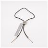 Image 6 : Navajo Sterling Storyteller Bolo Tie by Tom Billy