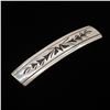 Image 1 : Navajo Sterling Silver Barrette by Tom Billy