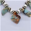 Image 2 : Blue-Gray Imperial Jasper Sea Sediment Choker