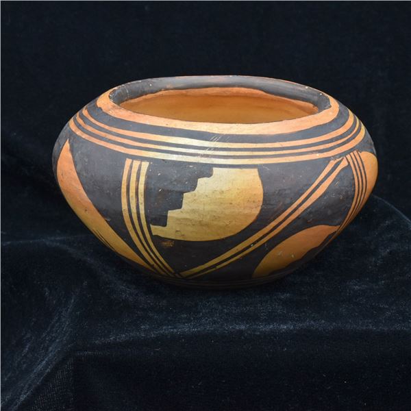 Historic Native American Hopi Pottery Bowl