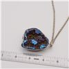 Image 8 : Quail Ridge Amethyst Druzy Geode Pendant Necklace