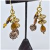 Image 2 : 3 Pairs of Quail Ridge Tiger's Eye Earrings