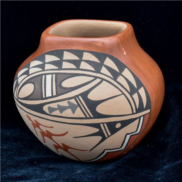 1987 Jemez Pottery Bowl by Theresa Tsosie