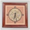 Image 1 : Navajo Framed Sand Painting Clock by Debbie Nez