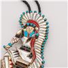 Image 6 : Chief Dancer Inlay Bolo Tie Pendant