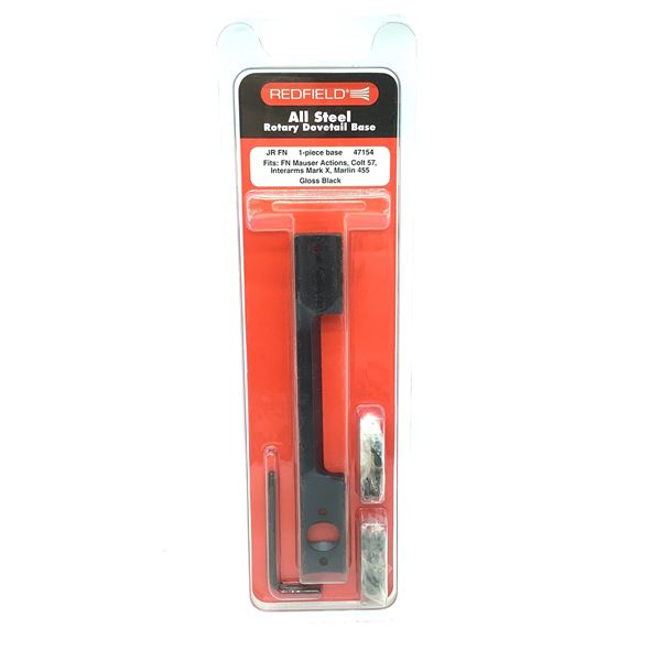 Redfield All Steel Rotary Dovetail Base for FN Mauser Actions, Colt 57, New